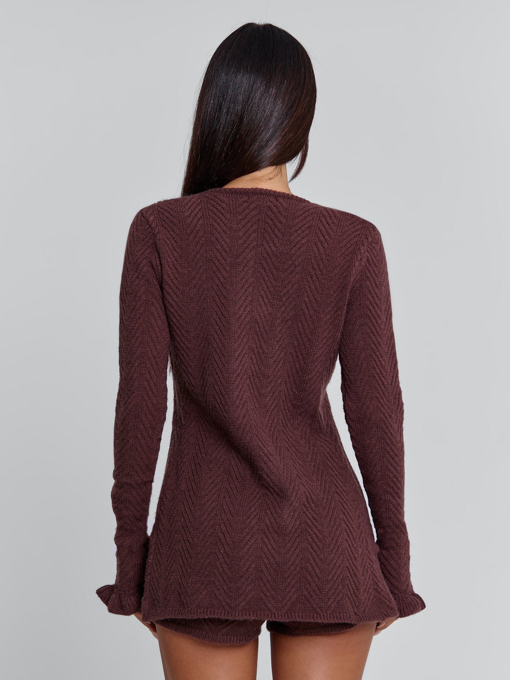 VELMA TOP CHOCOLATE - Image 5