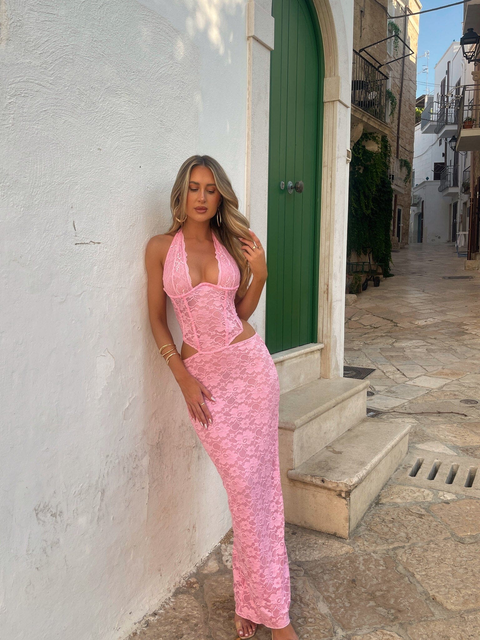 VIDA MAXI DRESS PINK - Image 4