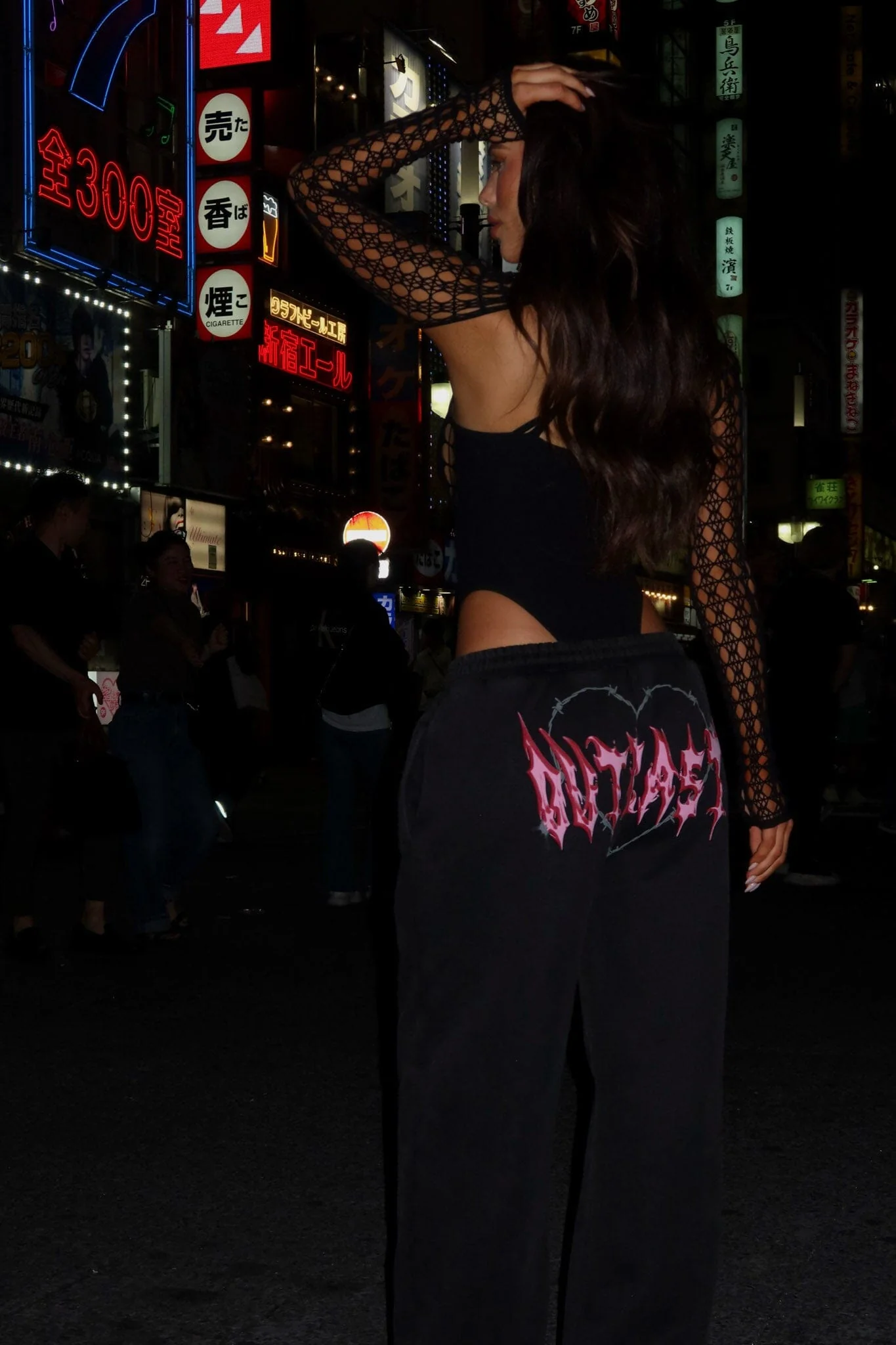 NYA SWEATPANT WASHED BLACK - Image 2