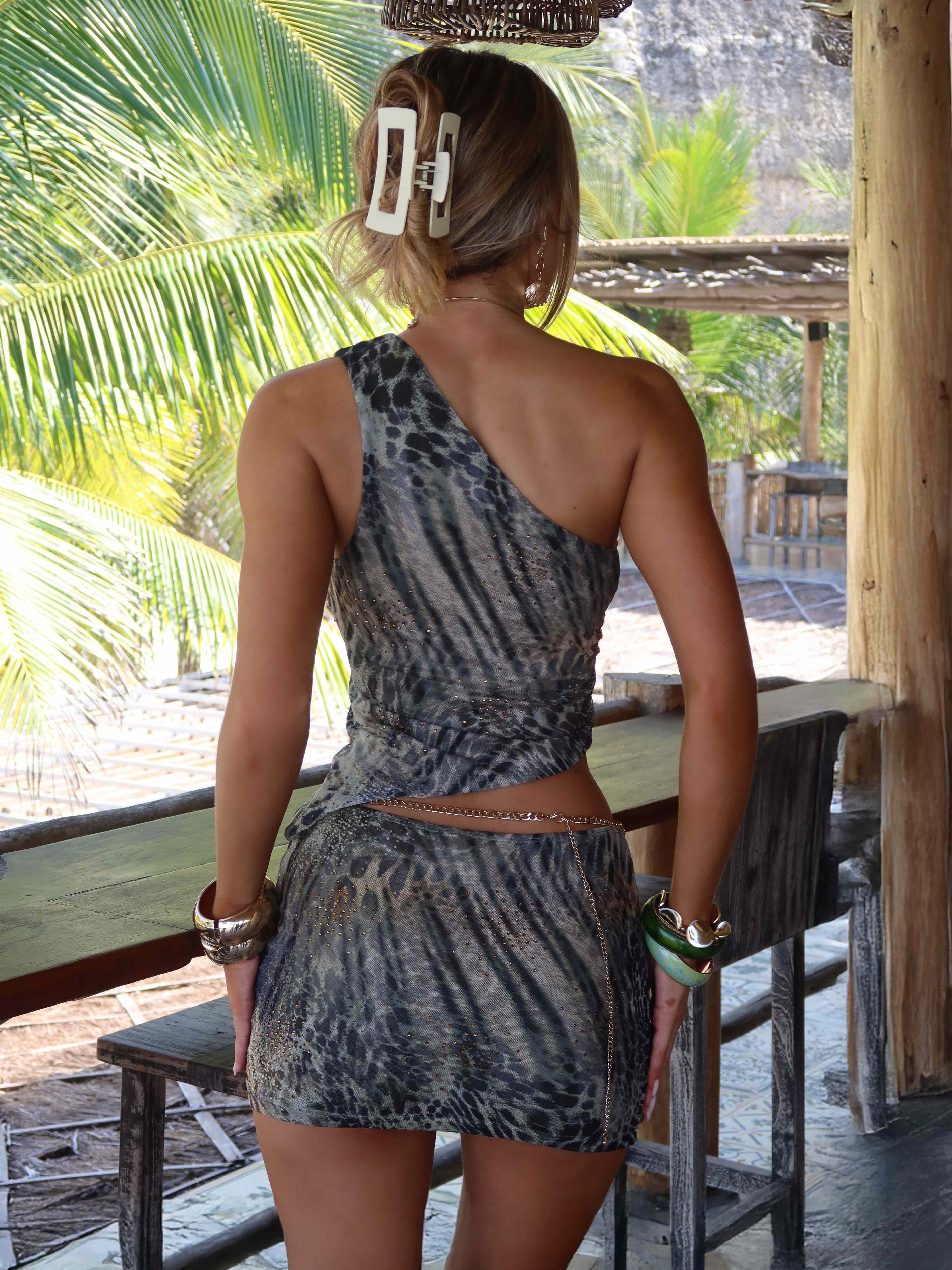 WOLFE MINI SKIRT SAFARIA - Image 4