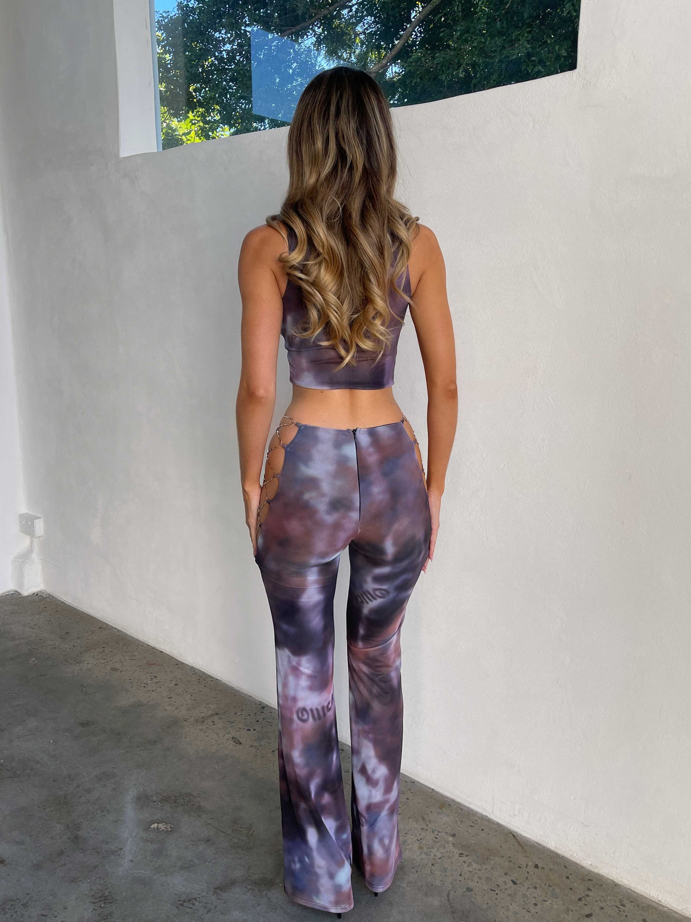 ZAFIRA PANT ABSTRACT AUTUMN - Image 6