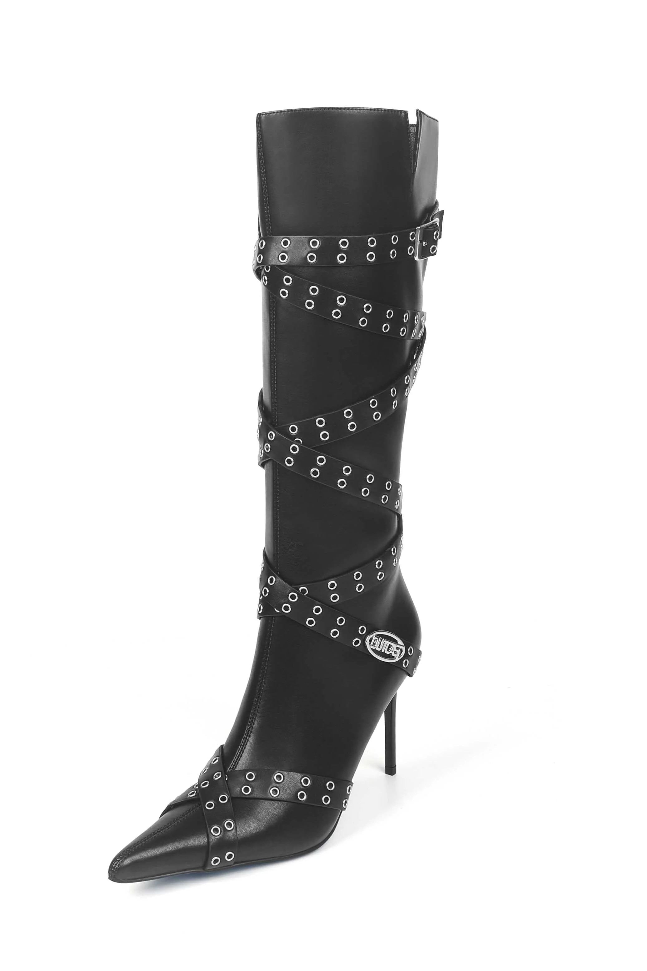 ZANETA PU BOOTS BLACK - Image 11