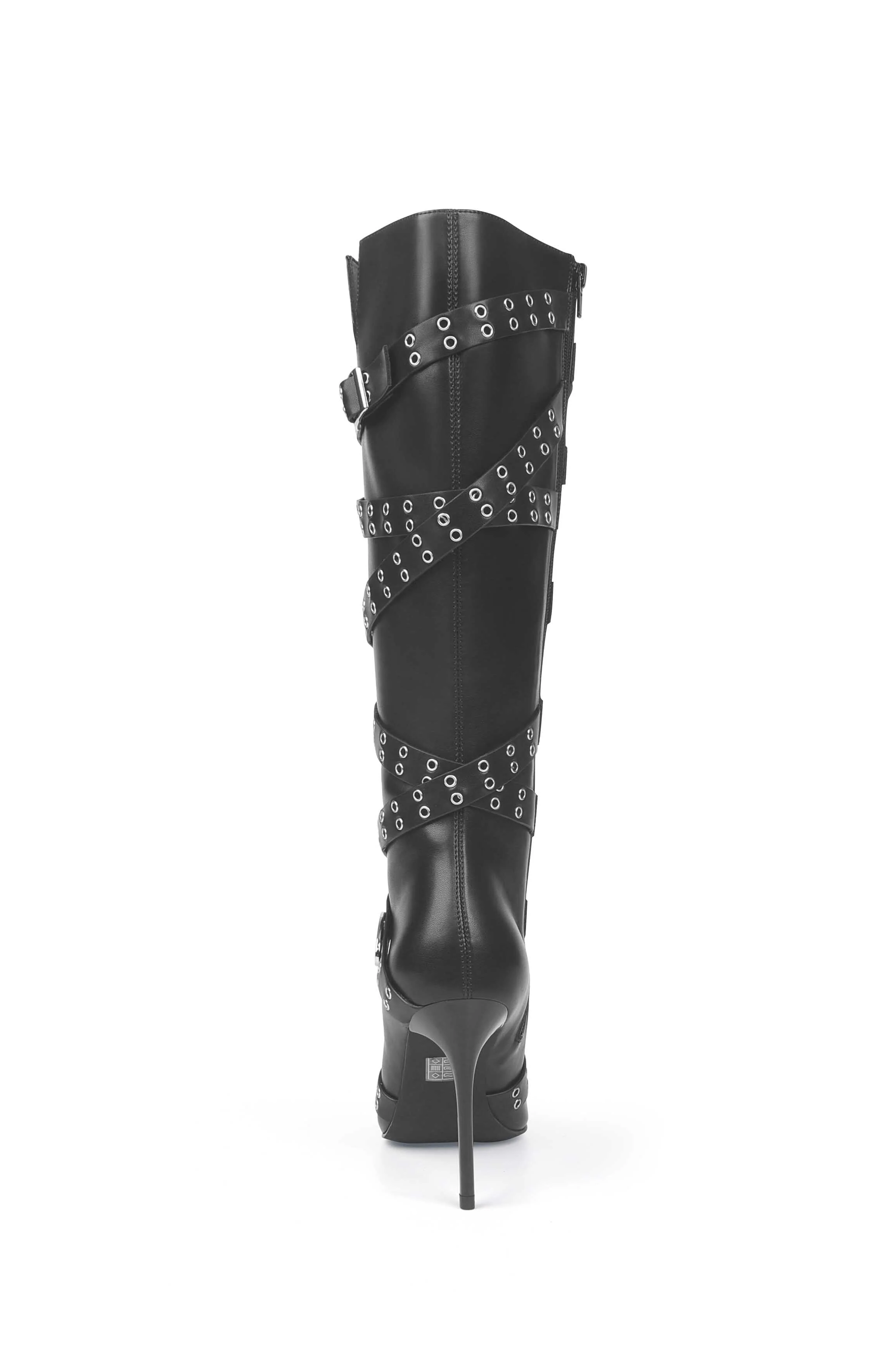 ZANETA PU BOOTS BLACK - Image 12