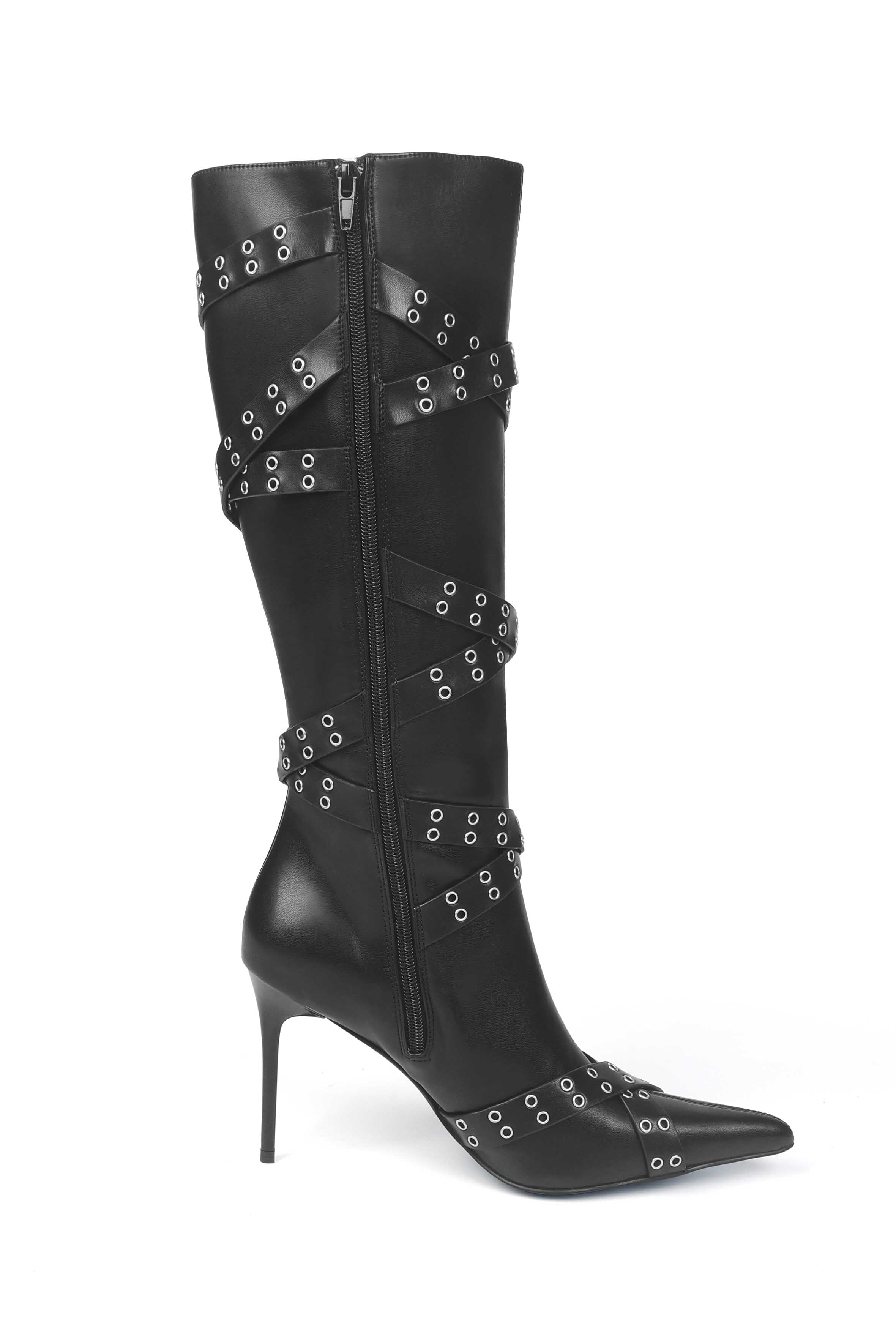 ZANETA PU BOOTS BLACK - Image 13