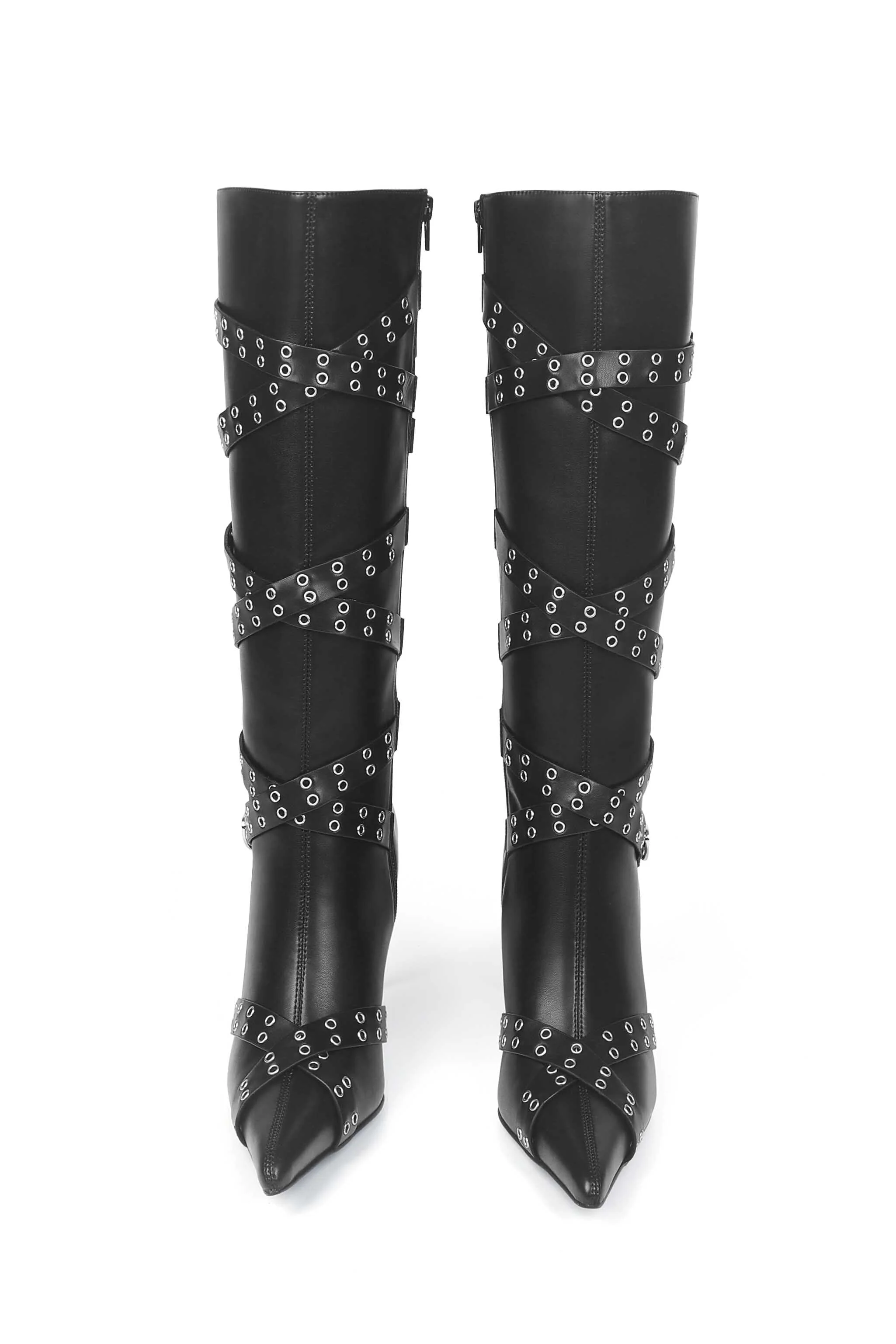 ZANETA PU BOOTS BLACK - Image 3