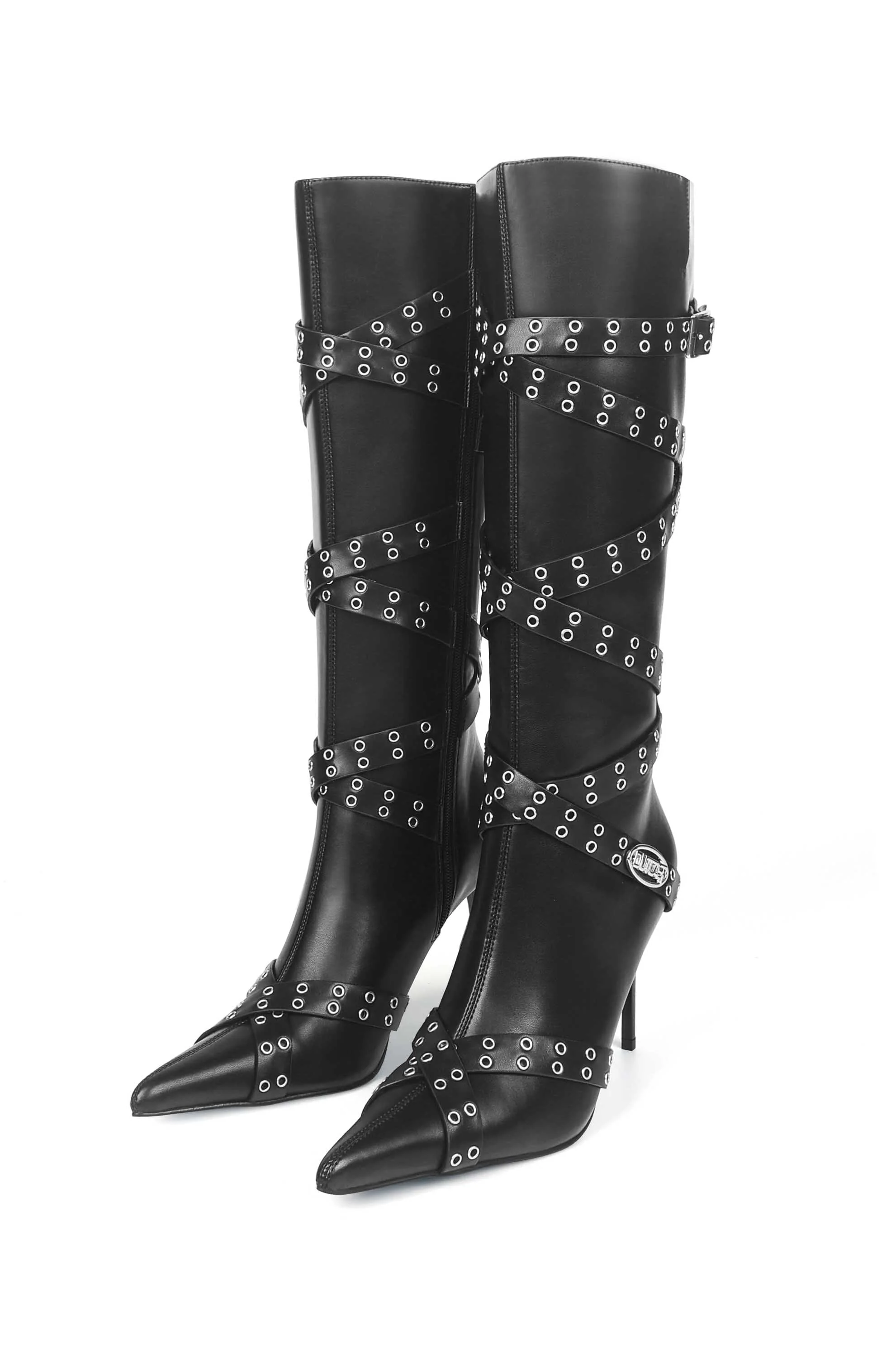 ZANETA PU BOOTS BLACK - Image 4