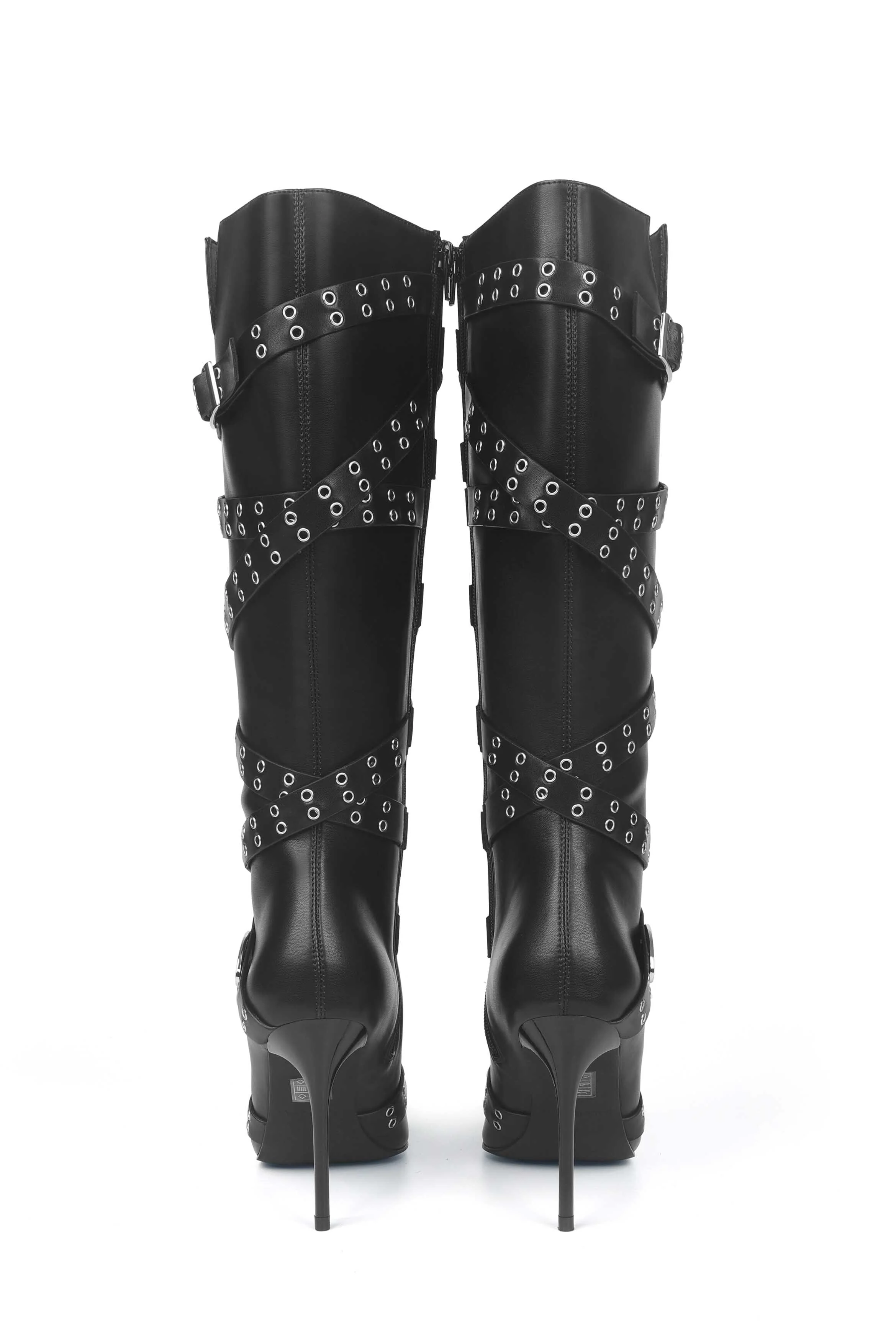 ZANETA PU BOOTS BLACK - Image 5