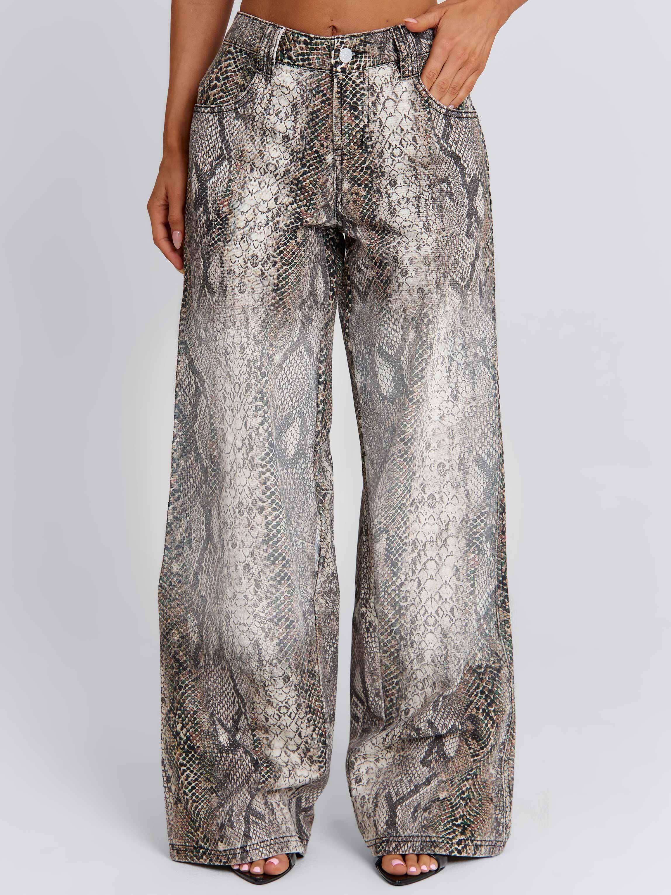 ZERIAH PANTS SNAKE PRINT - Image 2